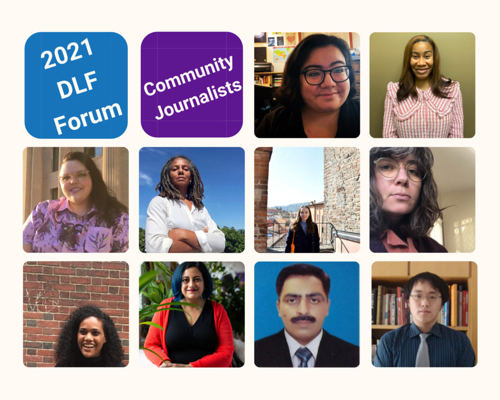 2021 DLF Forum Community Journalists